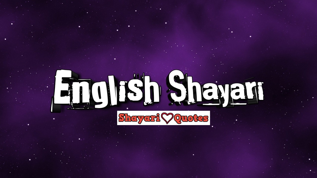Shayari in english