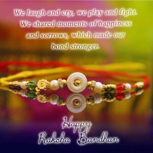 raksha bandhan par 10 line